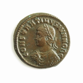 Roman Empire, Constantine II (317-340 AD), Æ follis