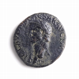 Roman Empire, Claudius (41-54 AD),Æ Dupondius, incusum