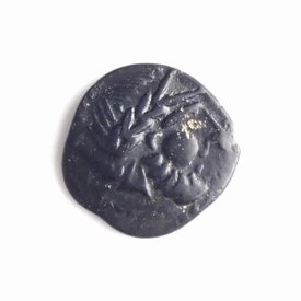 Danubian Celts, Pannonia, AR Drachm, 'Kugelwange' type