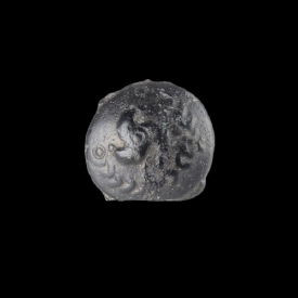 Lower Rhine, Batavi or Eburones, Electrum Rainbow Cup (Triquetrum Stater)