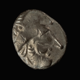 Danubian Celts, Pannonia, AR Tetradrachm, 'Kugelwange' Type