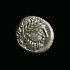 Danubian Celts, AR Drachm, 'Kugelwange' type