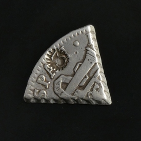 Dutch Colonies, Curaçao, countermarked 3 Reaal on 8 Reaal