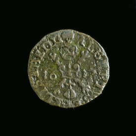 Brabant, duit 1615, den Bosch