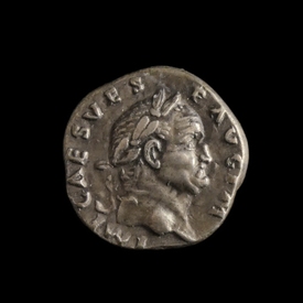 Roman Empire, Vespasianus (69-79 AD), AR Denarius