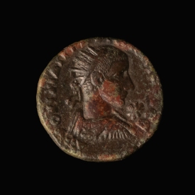 Roman Provincial, Gordian III and Abgar X Phraates, Æ23
