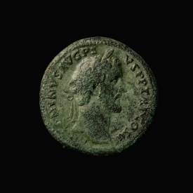 Roman Empire, Antoninus Pius, Æ Sestertius