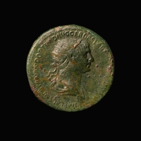 Roman Empire, Trajan (98-117 AD), Æ Dupondius