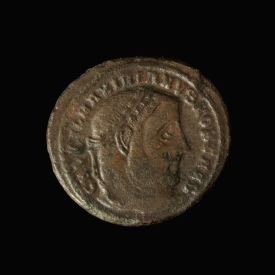 Roman Empire, Galerius as Caesar, Æ large Follis (Nummus)