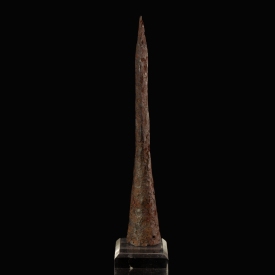 Ancient Roman iron Javelin (Pilum) Spearhead