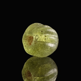 Roman glass melon bead