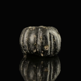 Roman glass melon bead