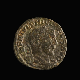 Roman Provincial, Moesia Superior, Phlip I Æ Sestertius