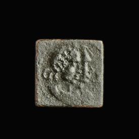 Coin weight for ½ English pound, made by Jacob l'Admiral