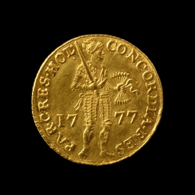 Holland, gouden Dukaat 1777, Dordrecht