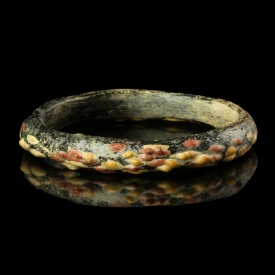 Ancient Roman glass bangle / bracelet