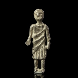 Gallo-Roman silver votive statue