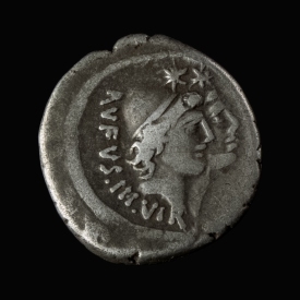 Roman Republic, Mn. Cordius Rufus, AR Denarius