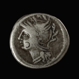 Roman Republic, C. Coelius Caldus, AR Denarius