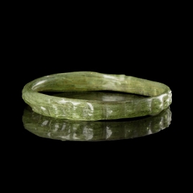 Ancient Roman decorated votive glass bracelet / bangle