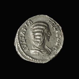 Roman Empire, Julia Domna, wife of Septimus Severus (193-211 AD), AR Denarius