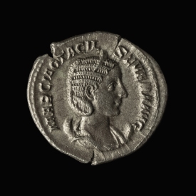 Roman Empire, Otacilia Severa, wife of Philip the Arab (244-249 AD), AR Denarius