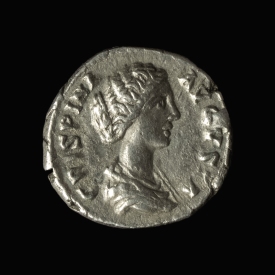Roman Empire, Crispina, wife of Commodus (177-192 AD), AR Denarius