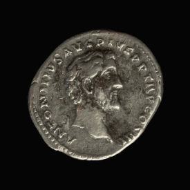 Roman Empire, Antoninus Pius (138-161 AD) with Marcus Aurelius (139-161 AD) as Caesar, AR Denarius