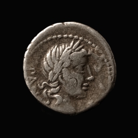 Roman Republic, C Vibius Cf Pansa, AR Denarius