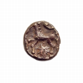 Northern Gaul, Remi tribe, electrum quarter stater