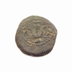 Judaea, Alexander Jannaeus (103-76 BC), Æ 14 Prutah