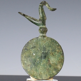 Ancient Greece, bronze pendant with bird