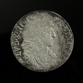 France, Montpelllier, 1/12 Ecu 'au buste juvénile' 1660