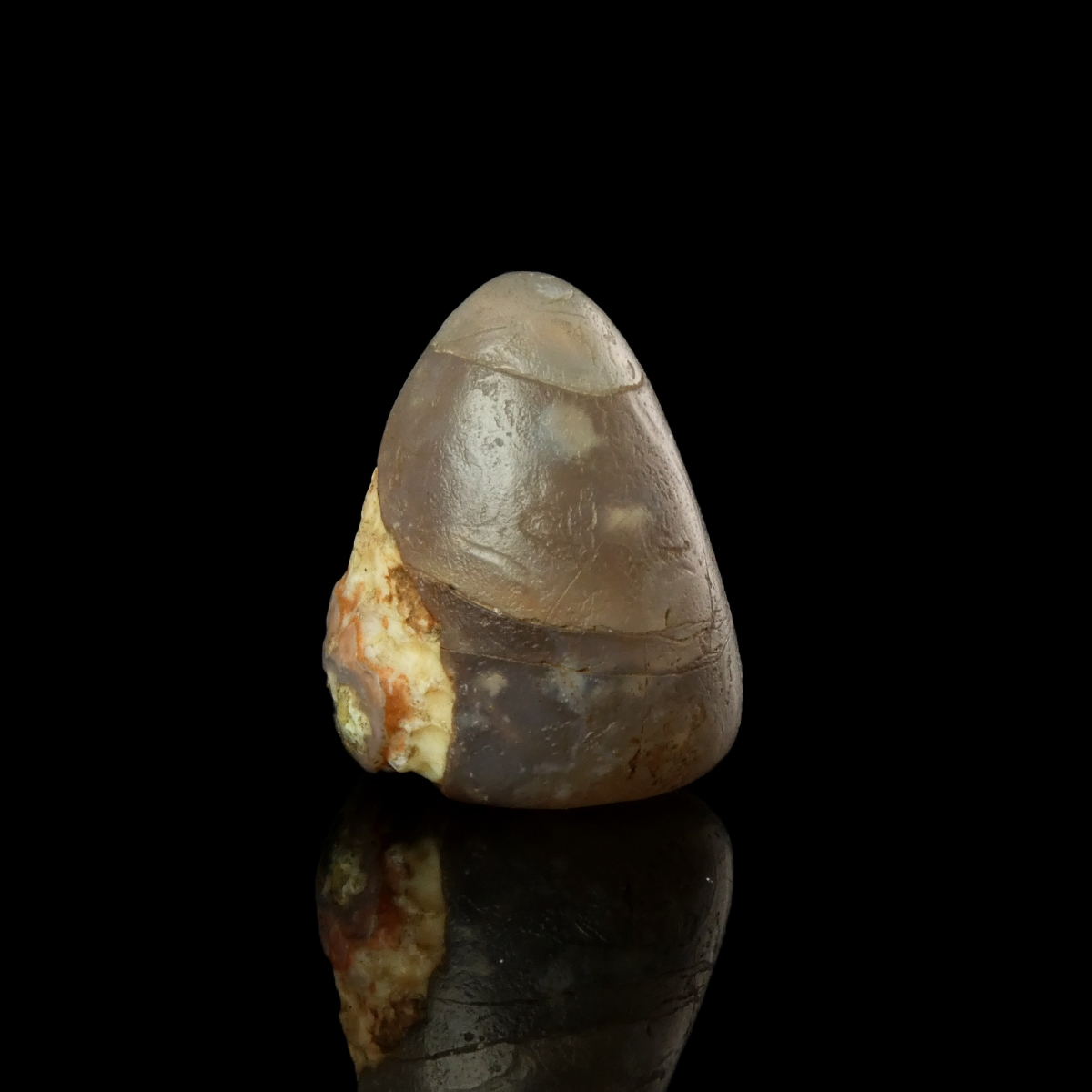Ancient Domed Chalcedony Board Game Piece