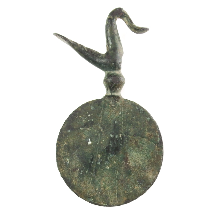 Ancient Greece, bronze pendant with bird