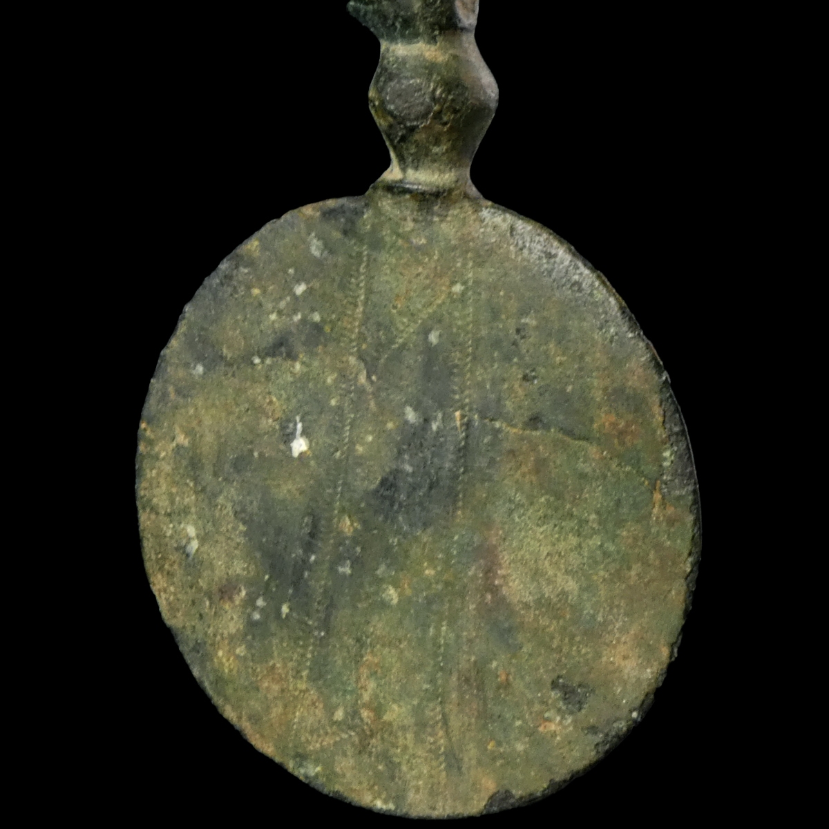 Ancient Greece, bronze pendant with bird