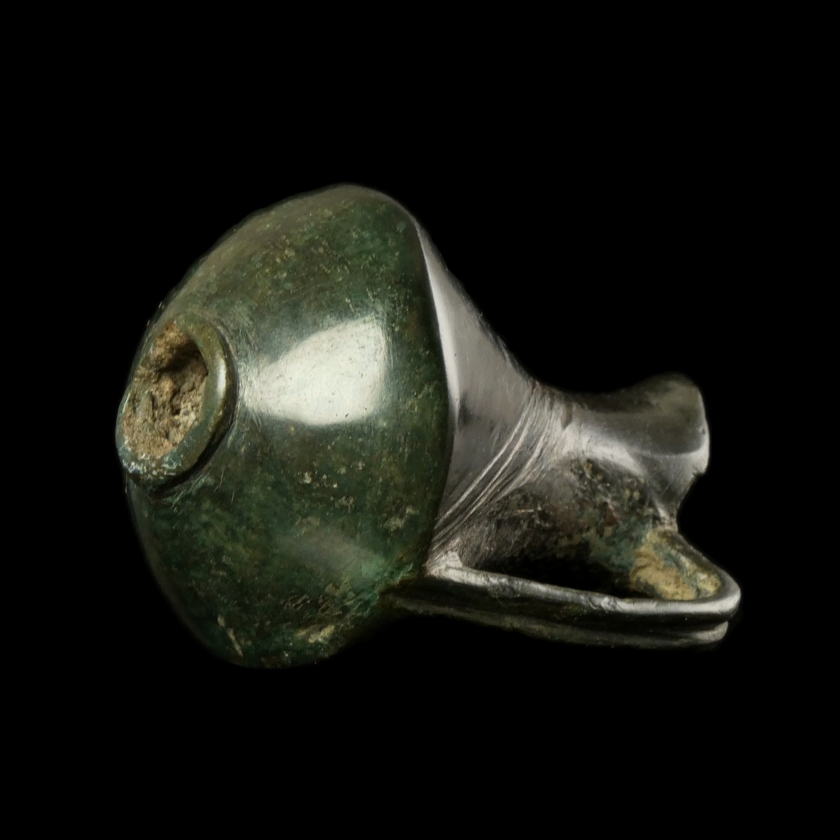 Ancient Greek Bronze Miniature Jug