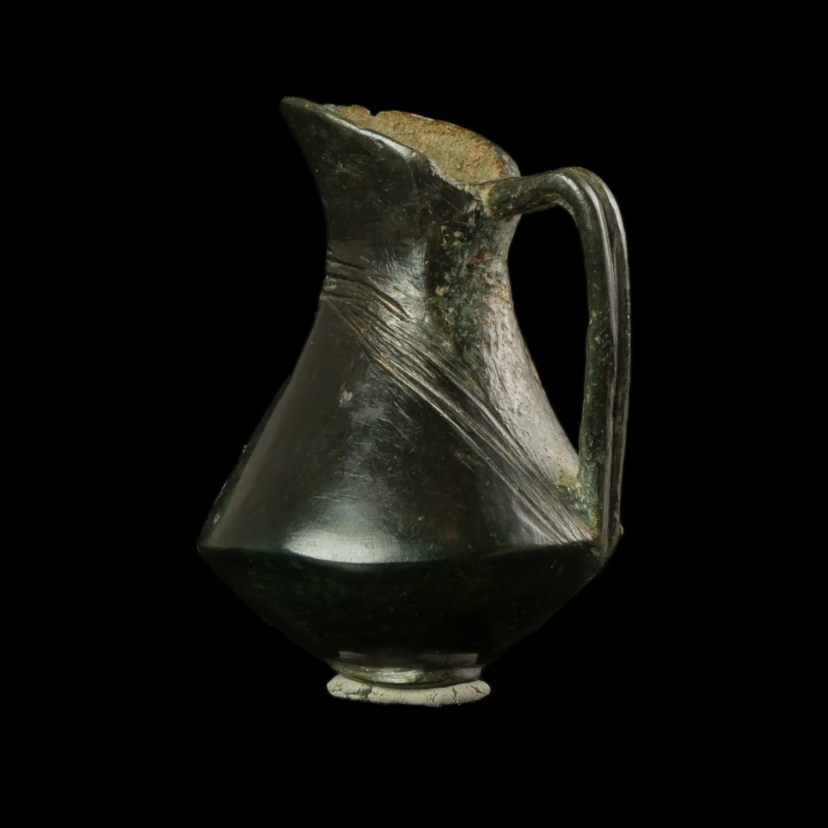 Ancient Greek Bronze Miniature Jug