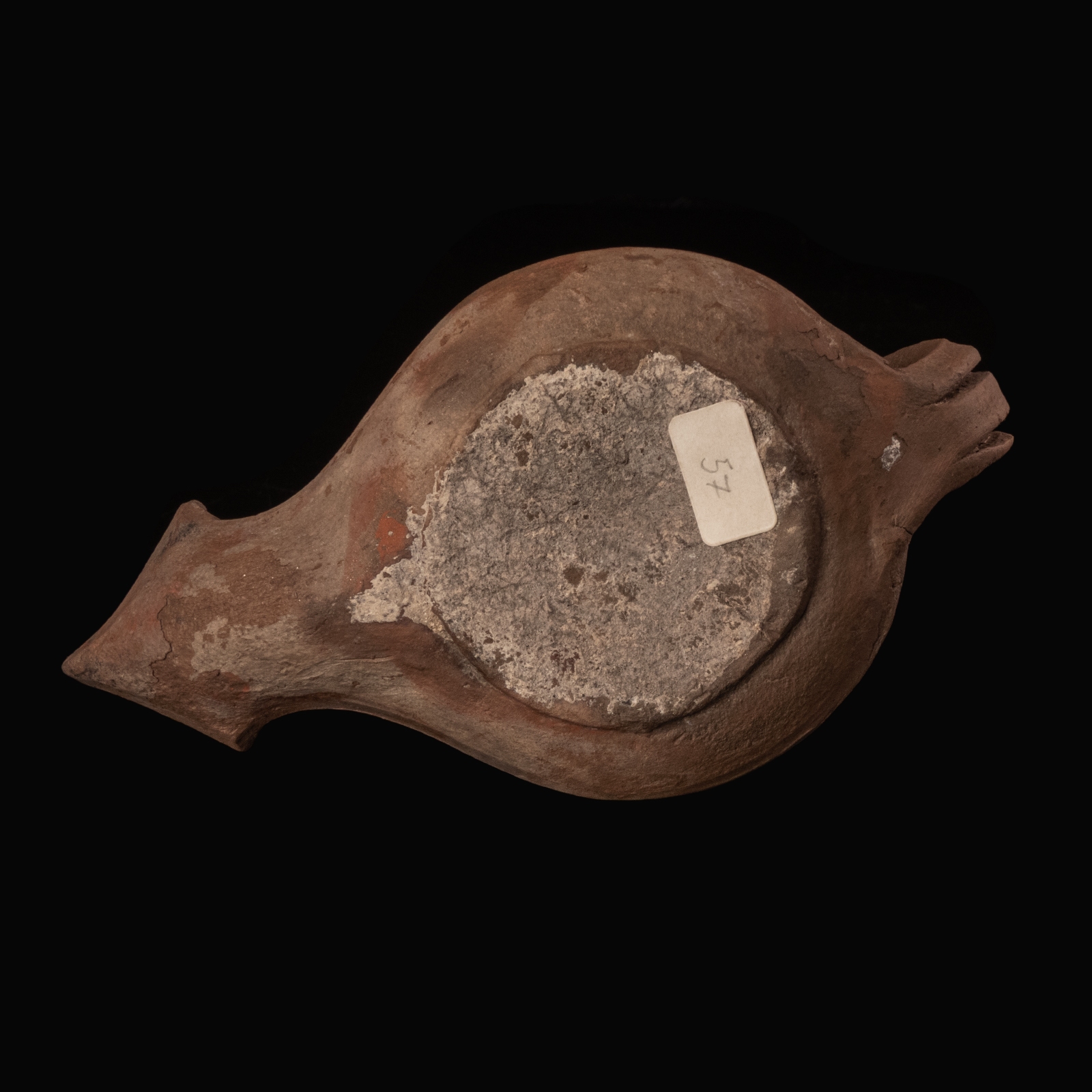Ancient Greek Hellenistic Terracotta Ephesus-Type Oil Lamp