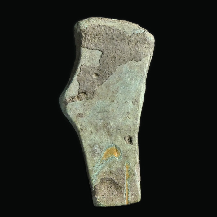 Ancient Roman bronze fibula casting mould, very rare