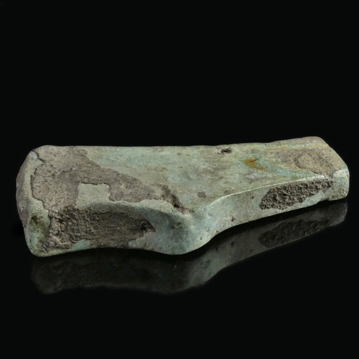 Ancient Roman bronze fibula casting mould, very rare