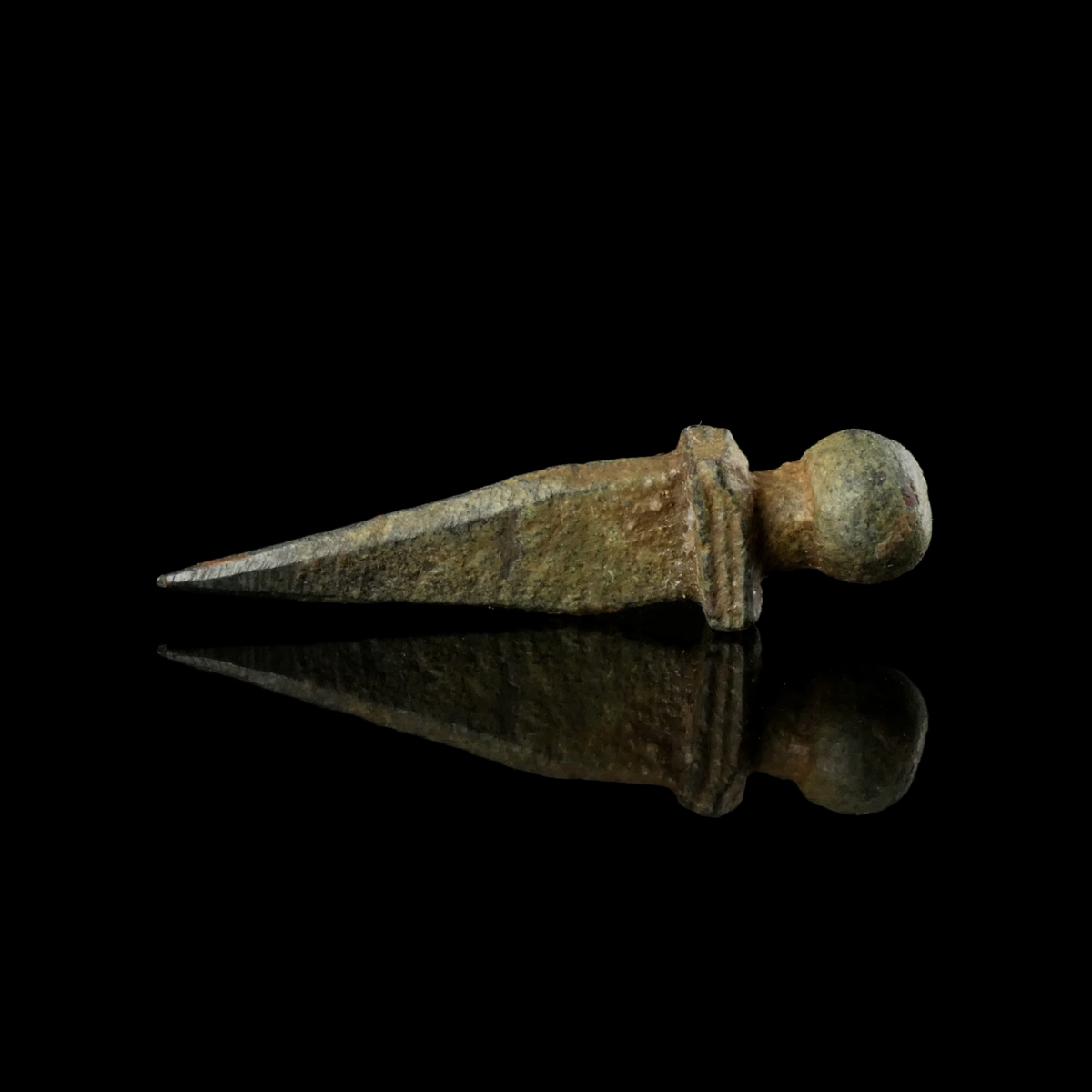 Ancient Roman bronze Gladius amulet