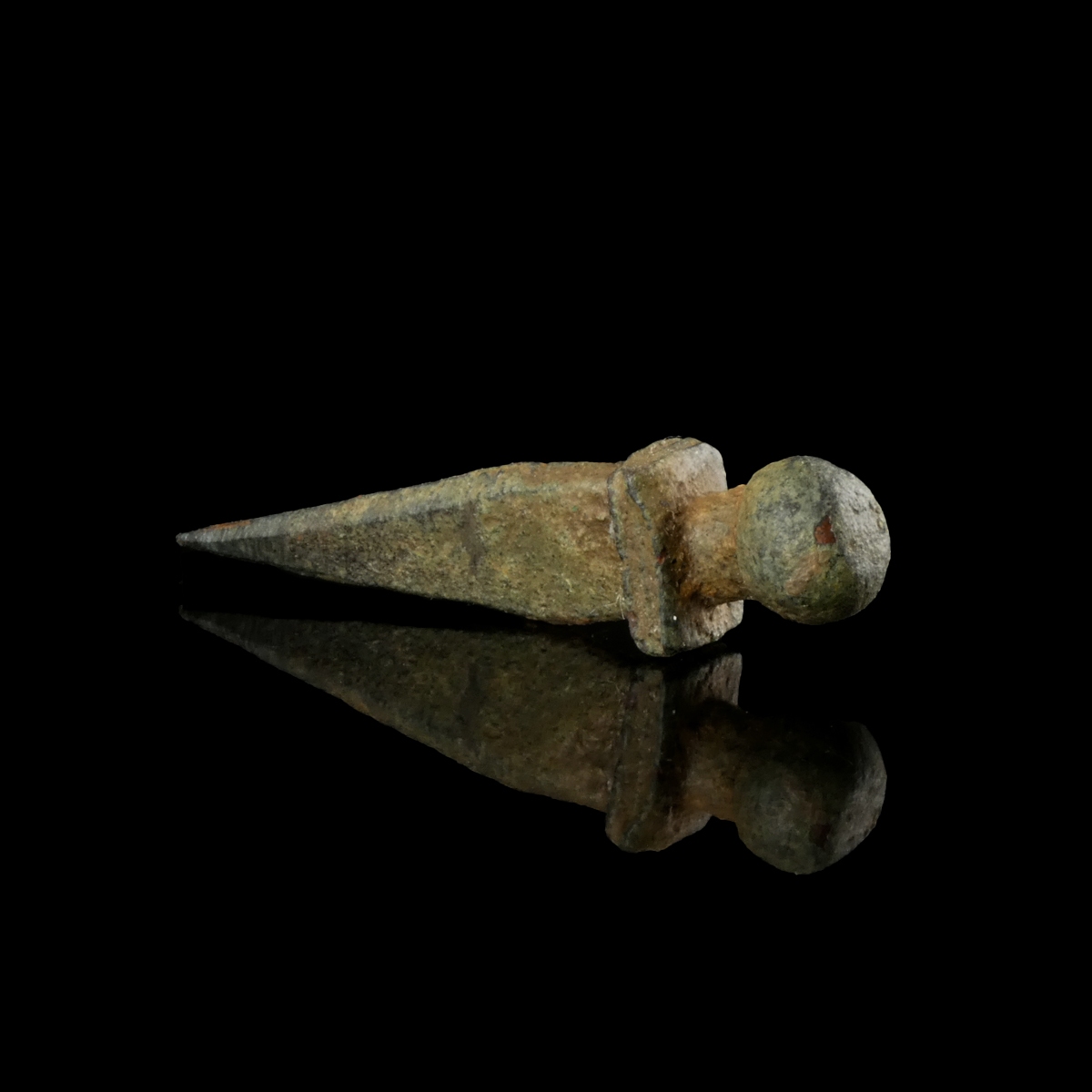 Ancient Roman bronze Gladius amulet