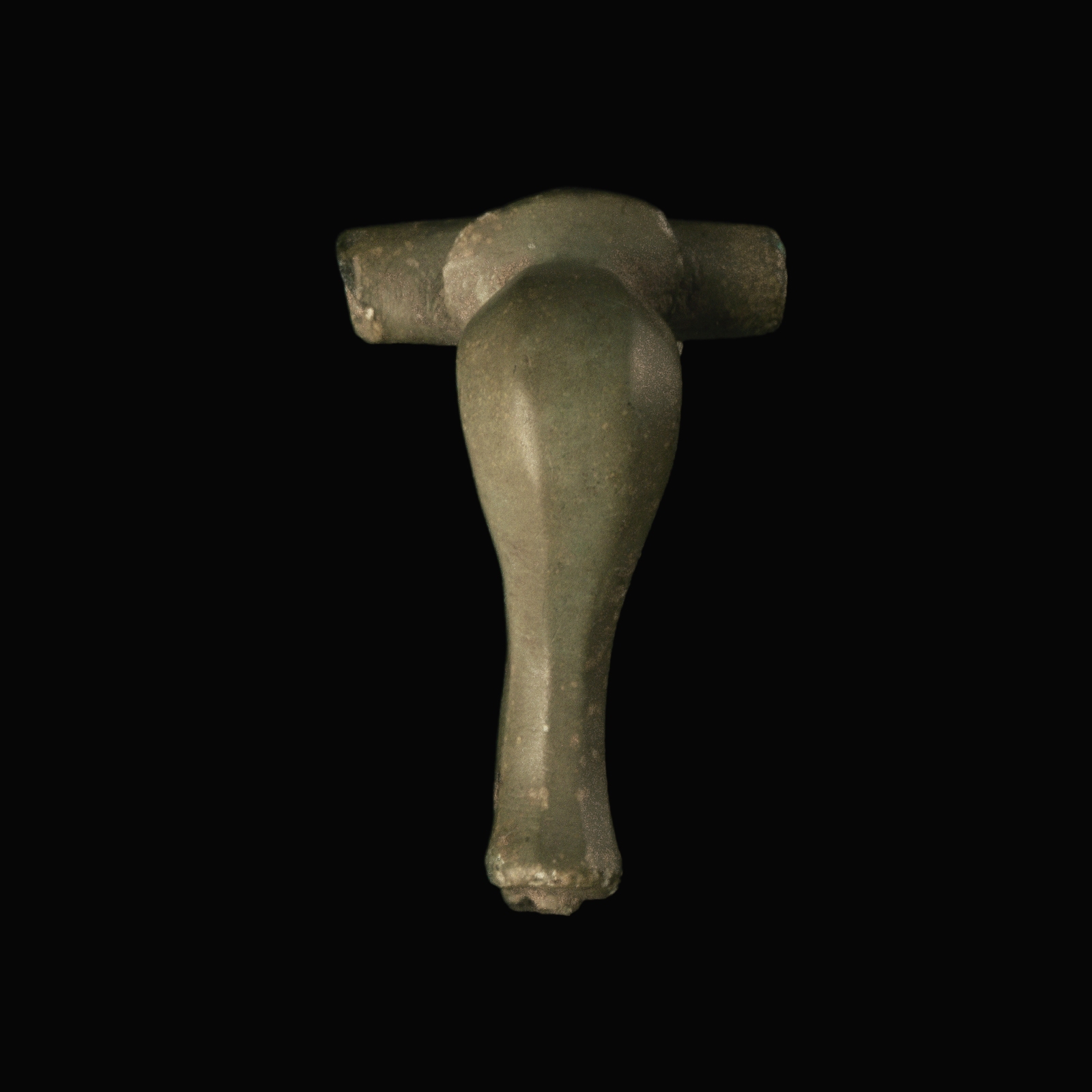 Ancient Roman bronze knee-type fibula