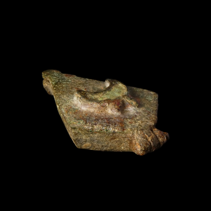 Ancient Roman bronze seal box