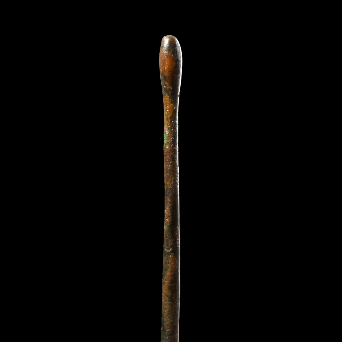 Ancient Roman bronze spatula probe