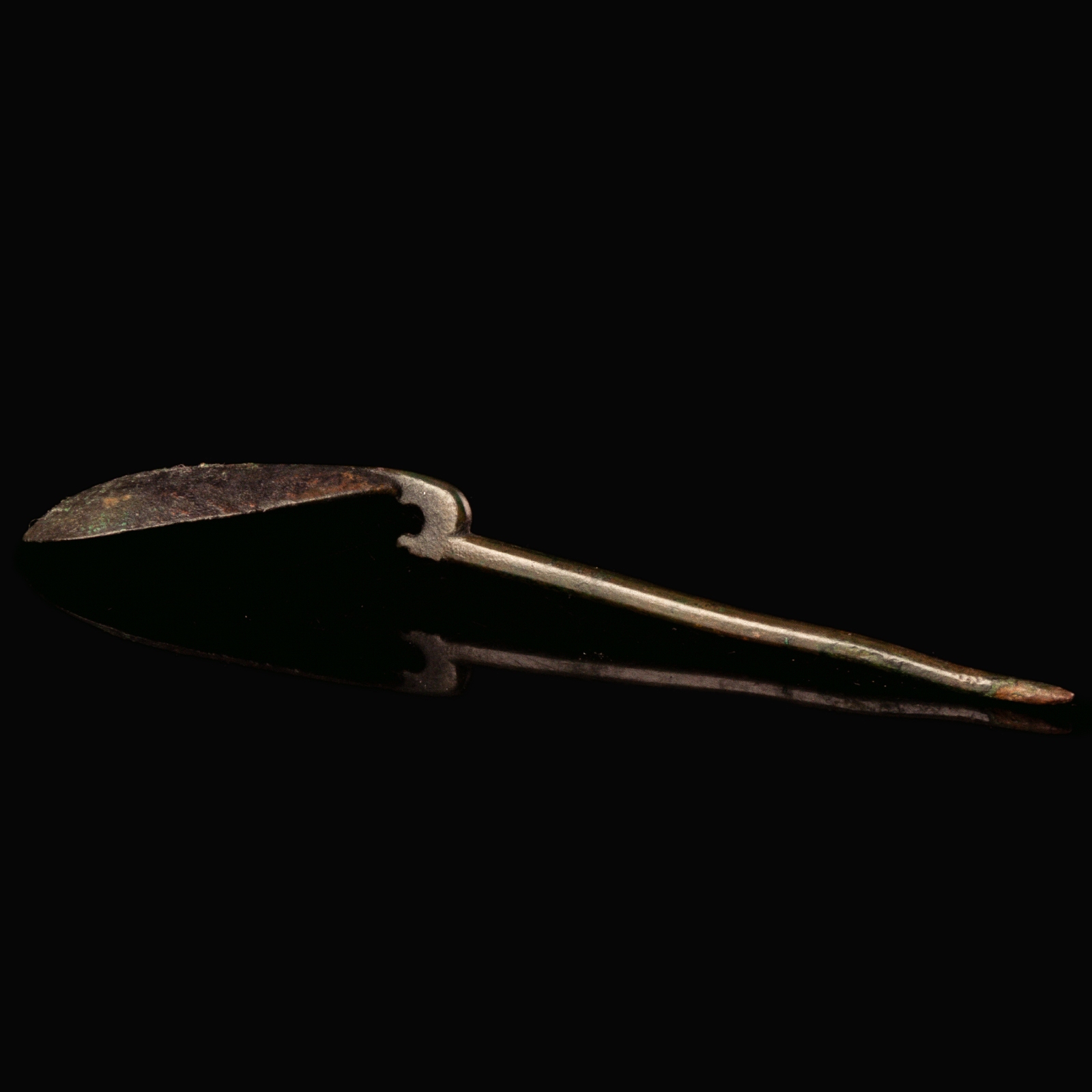 Ancient Roman bronze spoon - cochlearium