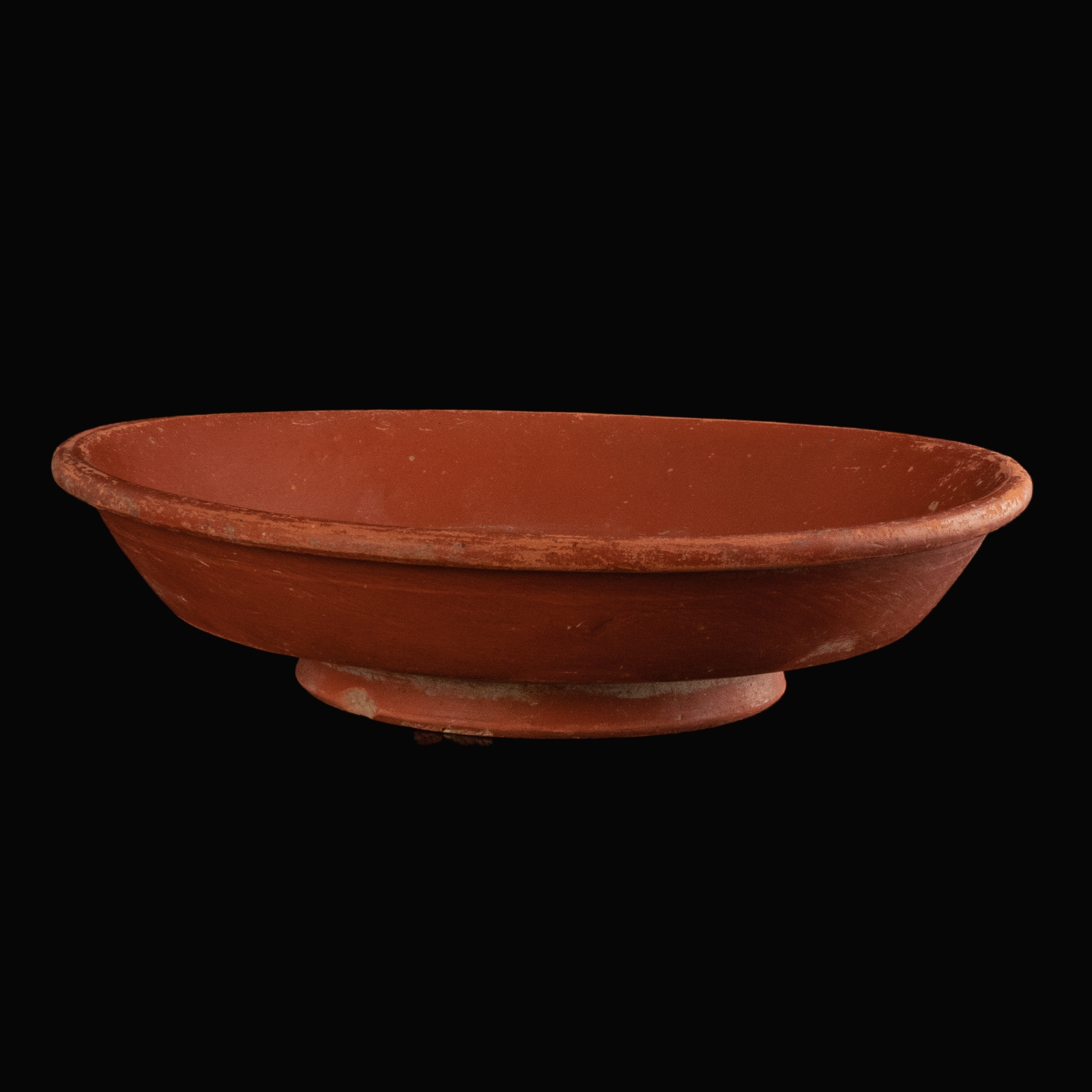 Ancient Roman East Gaulish terra sigillata dish with MICCIO FECIT potter's stamp