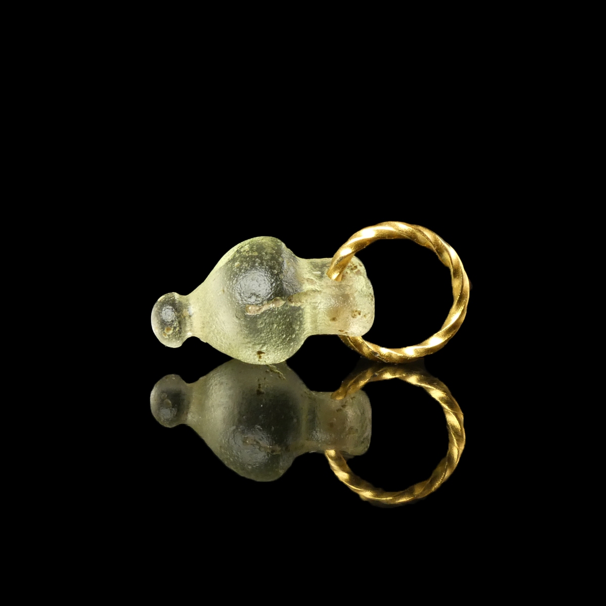 Ancient Roman Glass Amphora Jewellery Pendant
