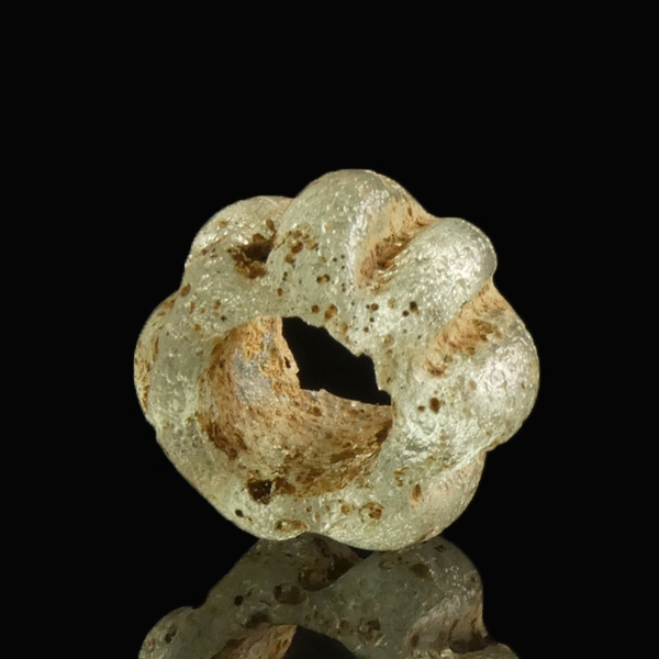 Ancient Roman Glass Melon Bead